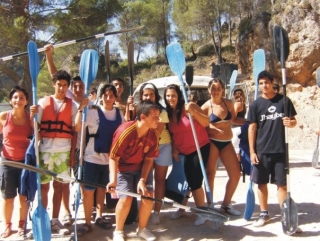  Prepared for a day of canoeing 